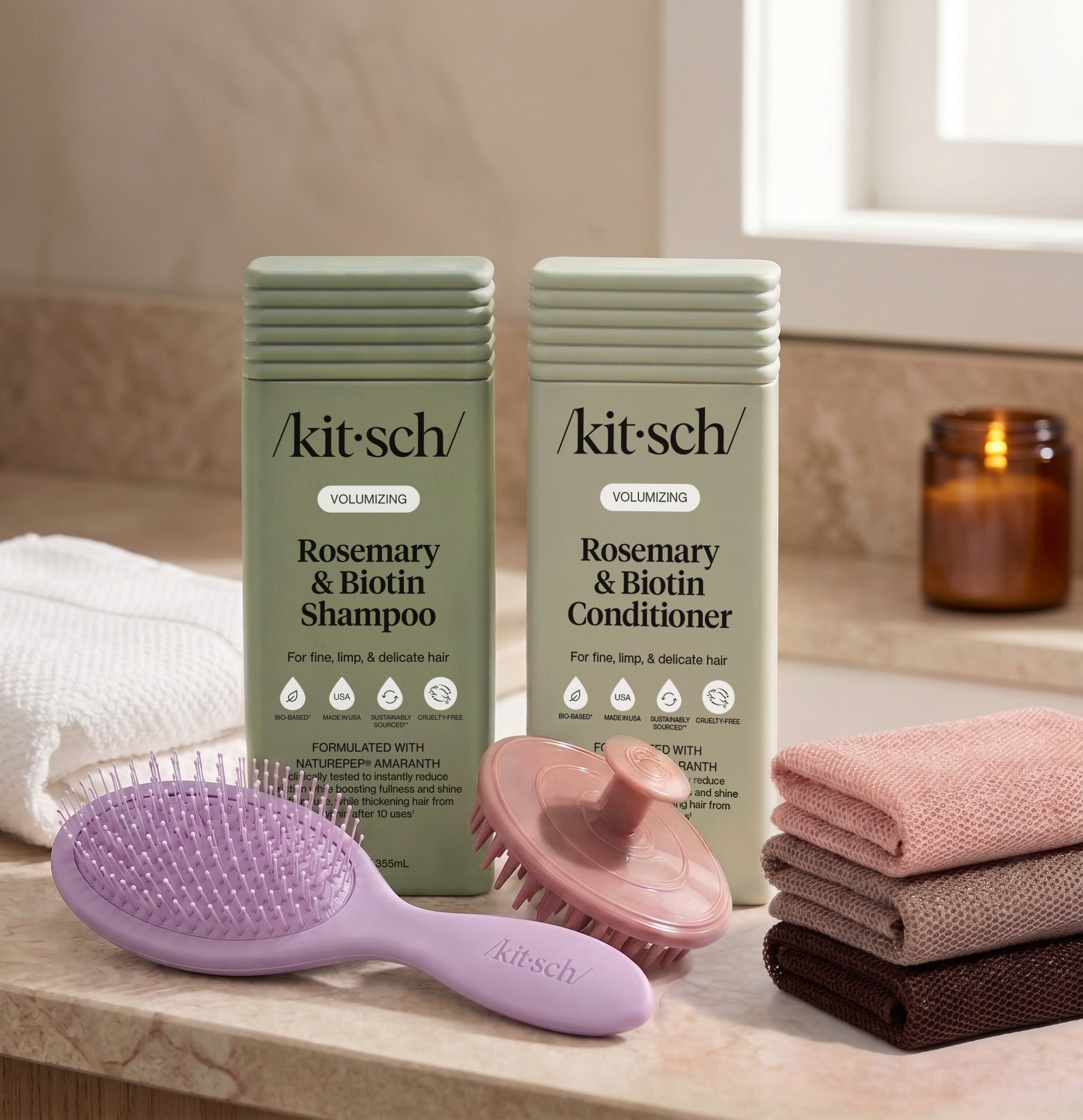 Shampoo & Conditioner with Free Welcome Kit