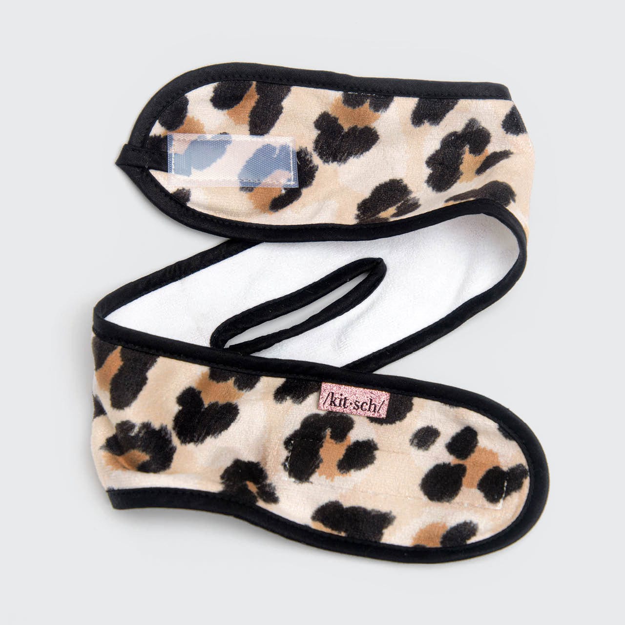 Leopard Microfiber Spa Headband