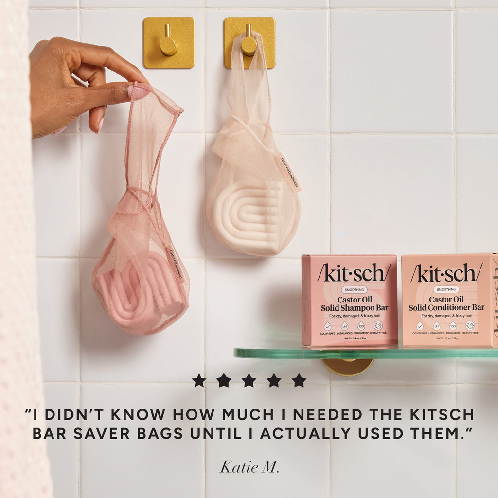 Kitsch Bar Saver Bag - CASTOR OIL Conditioner