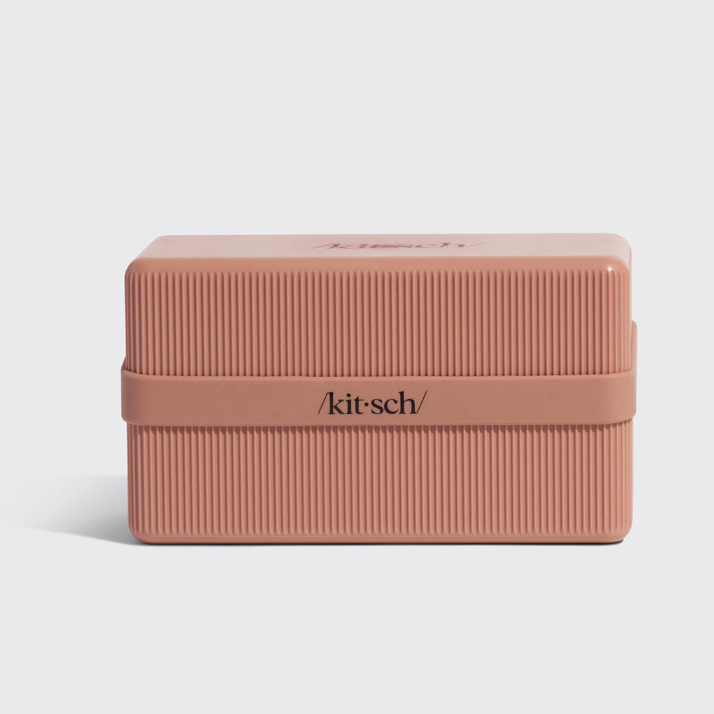 4-Compartment Travel Case - Terracotta