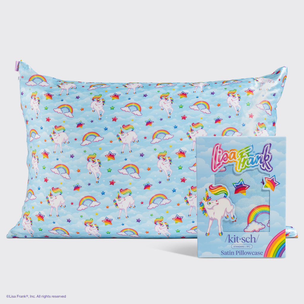 Lisa Frank x Kitsch Satin Pillowcase in Markie™ 4 Pack