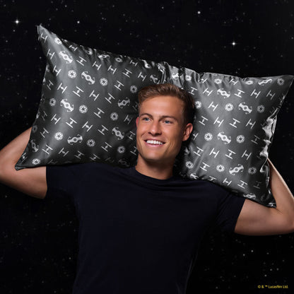 Star Wars™ & Kitsch Satin Pillowcase in Galactic Empire 2 Pack - King
