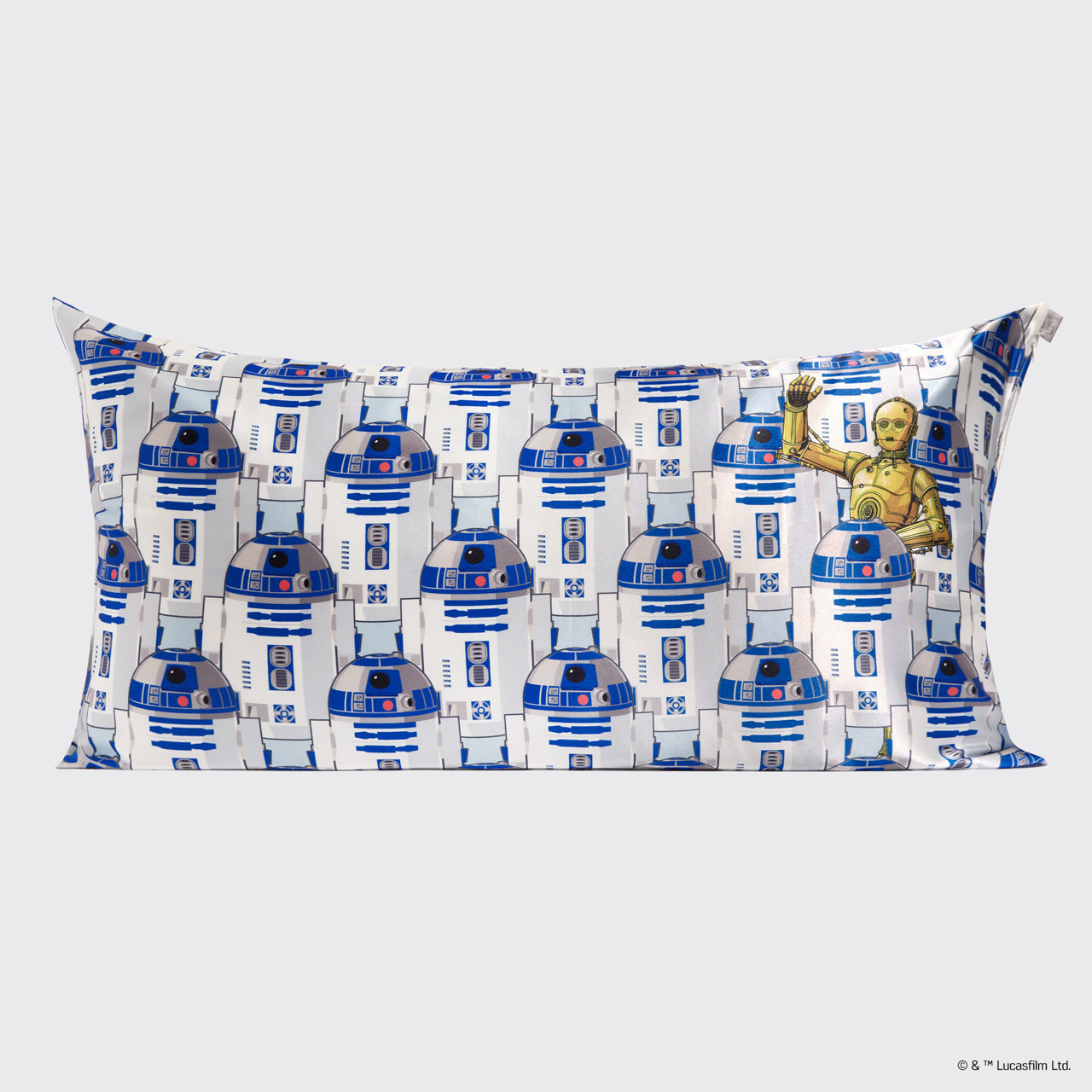 Star Wars™ & Kitsch Satin Pillowcase in R2-D2 & C-3PO 4 Pack - King