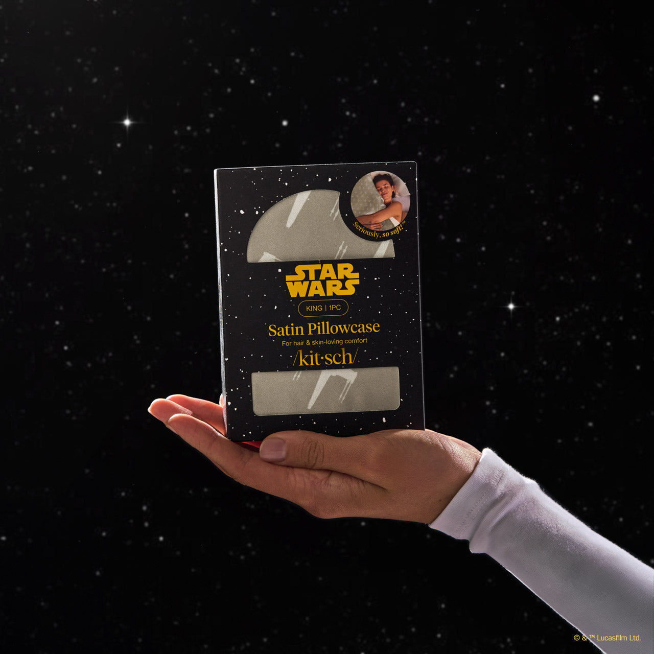 Star Wars™ & Kitsch Satin Pillowcase in Rebel Alliance 2 Pack - King