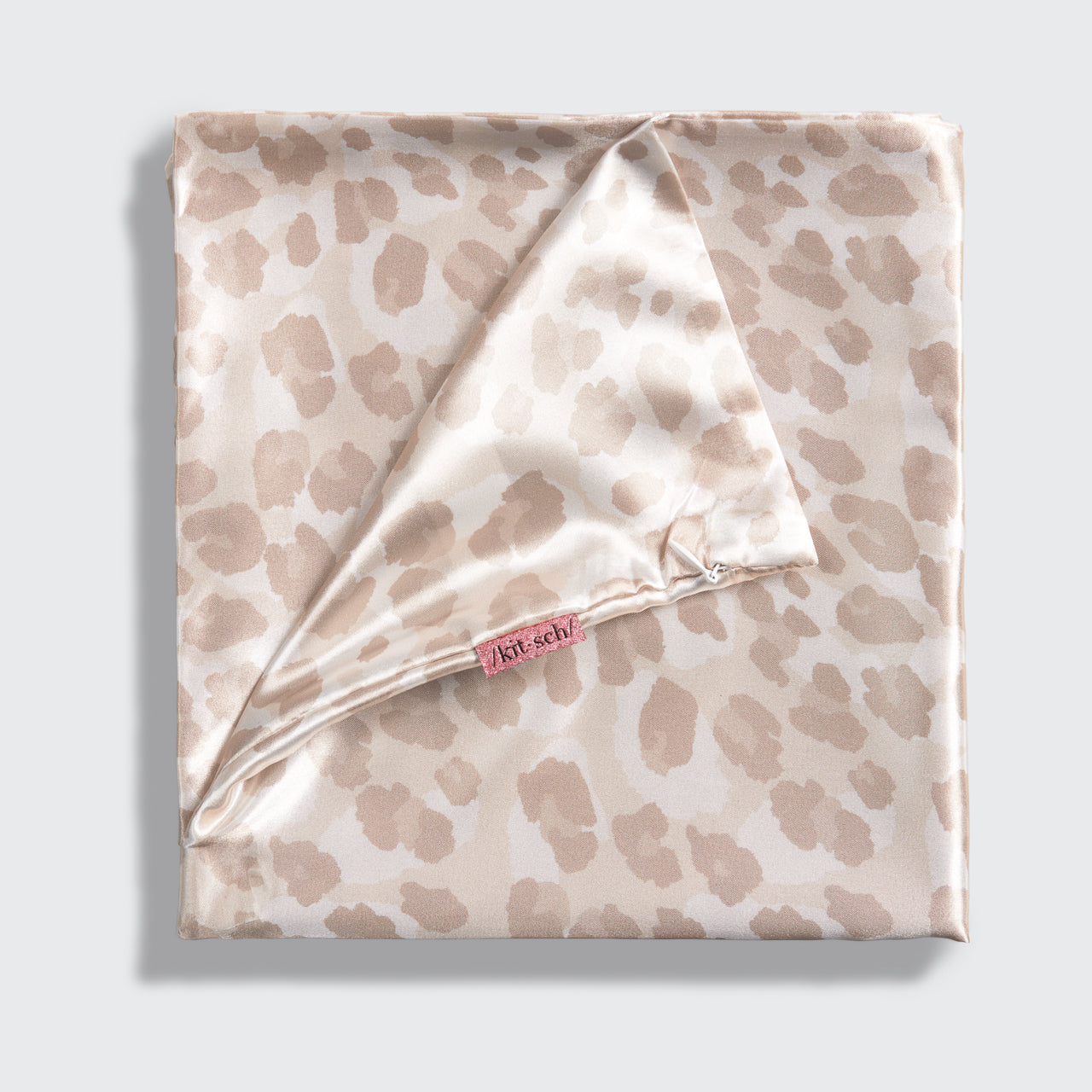 Satin Pillowcase in Leopard 4 Pack - King
