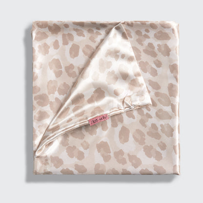 Satin Pillowcase in Leopard 4 Pack - King