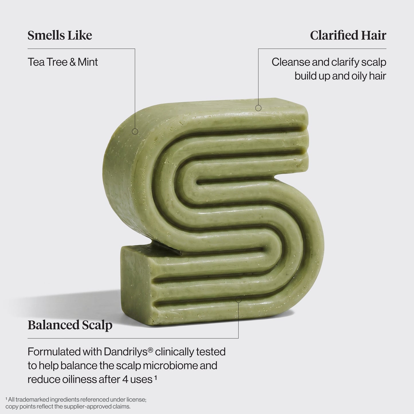 Tea Tree & Mint Clarifying Shampoo & Conditioner Bar Combo