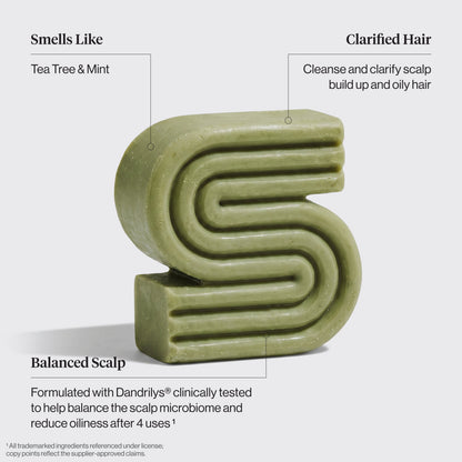 Tea Tree & Mint Clarifying Shampoo & Conditioner Bar Combo