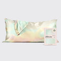 Satin Pillowcase in Aura 4 Pack - King