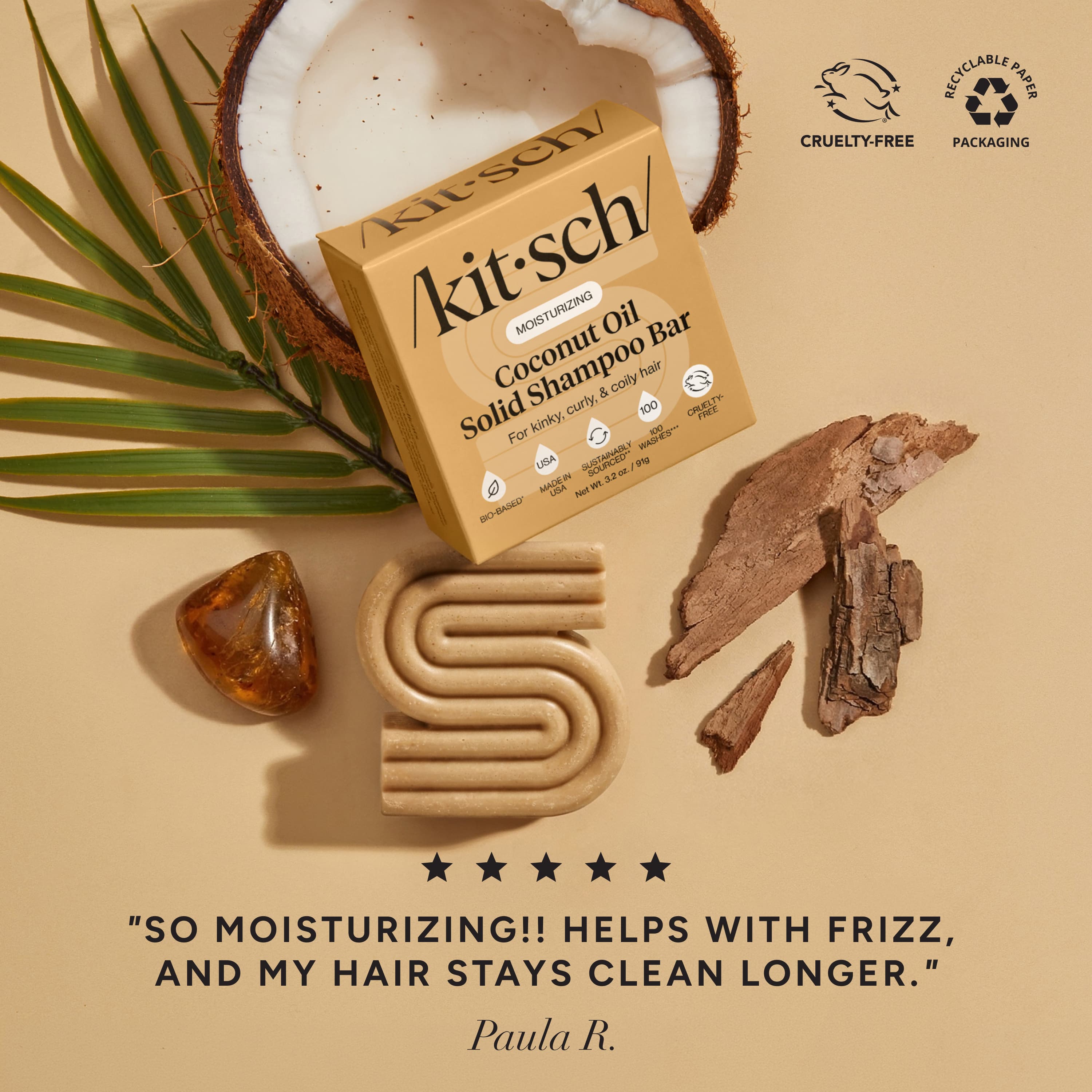 Moisturizing Coconut Oil Terracotta Self Draining Soap Dish Bundle