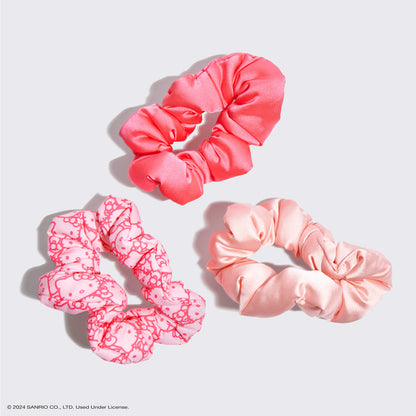 Kitsch x Hello Kitty Puffy Scrunchies 3pc Set