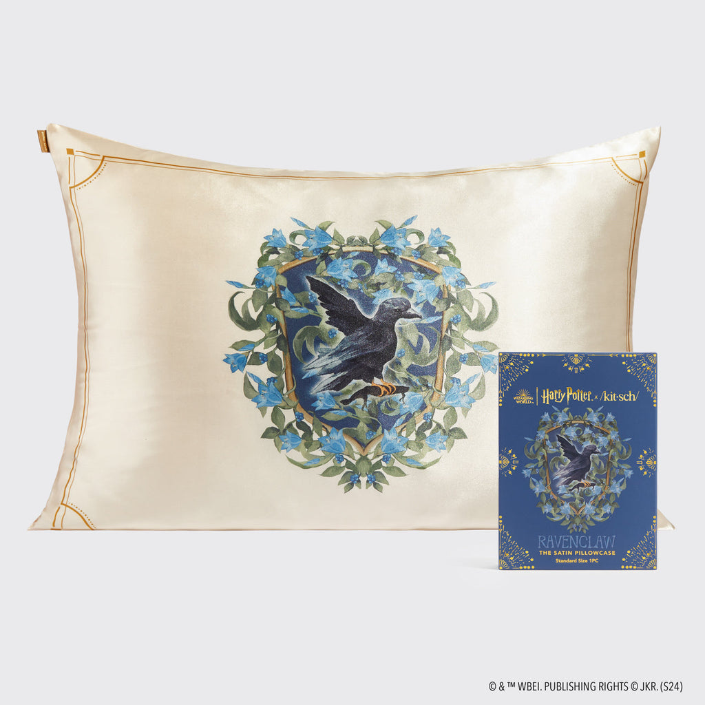 Kitsch x Harry Potter Satin Pillowcase in Ravenclaw 4 Pack