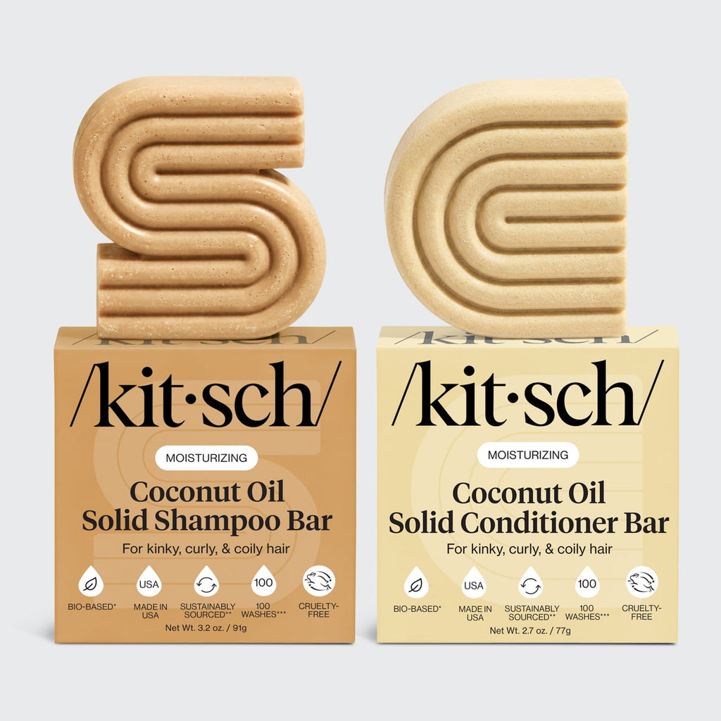 Moisturizing Coconut Oil Black Self Draining Soap Dish Bundle