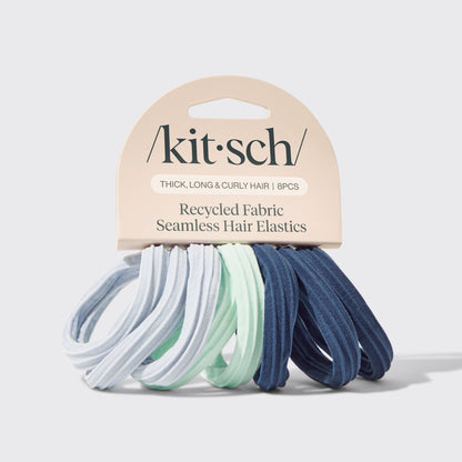 Garden Bouquet Seamless Hair Elastics 8pc Set