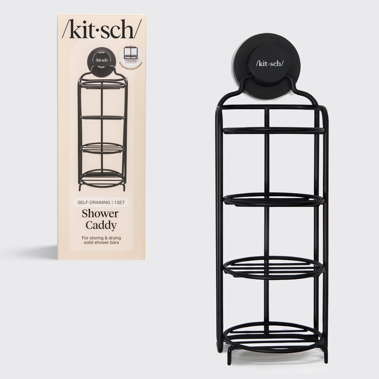 Self-Draining Shower Caddy