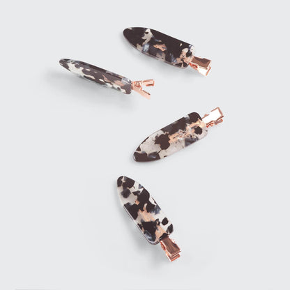 Creaseless Hair Clips 4pc Set