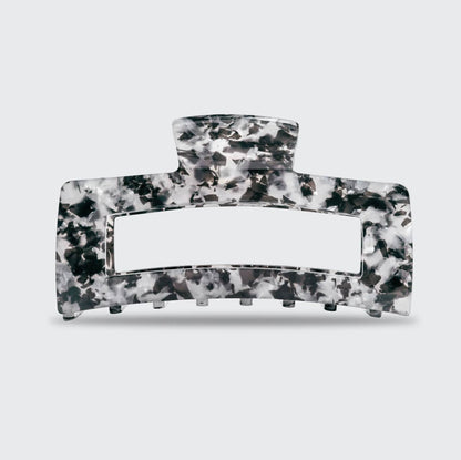 Black Marble Jumbo Claw Clip