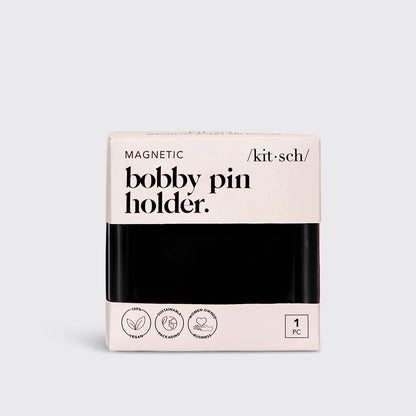 Black Magnetic Bobby Pin Holder