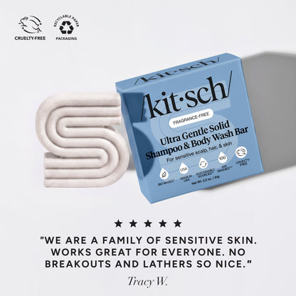 Ultra Sensitive Shampoo & Conditioner Bar Combo