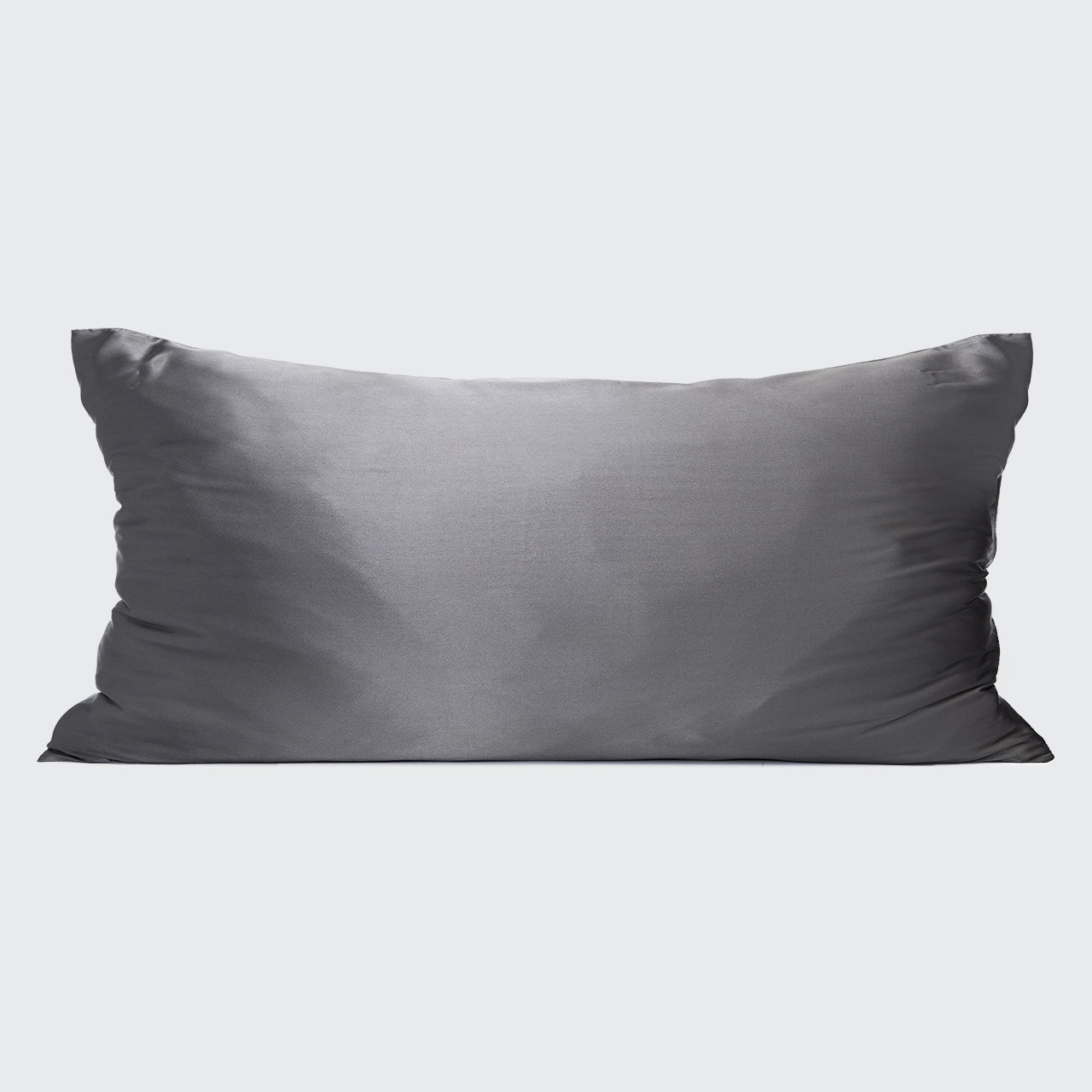 Satin Pillowcase in Charcoal 4 Pack - King