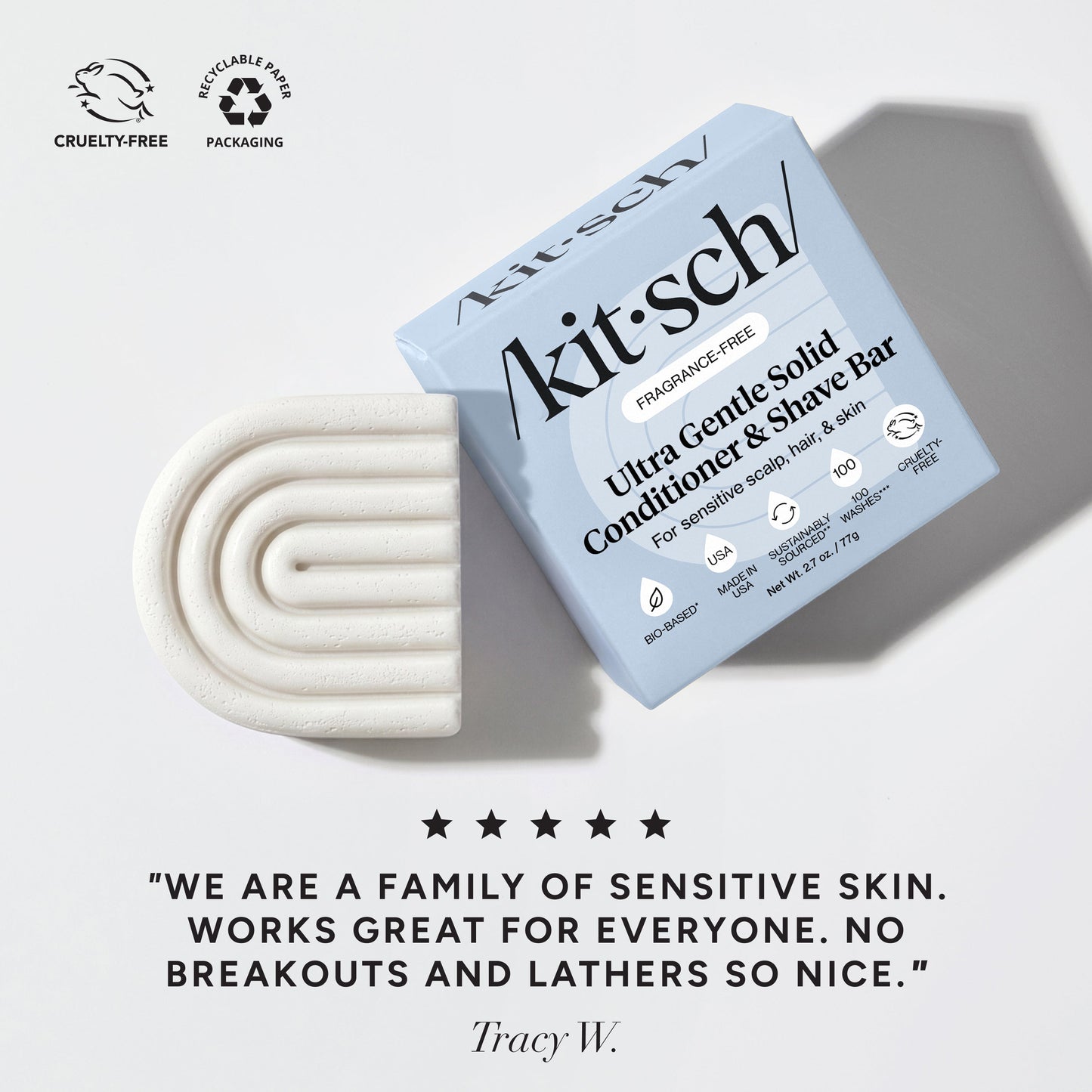 Ultra Sensitive Shampoo & Conditioner Bar Combo