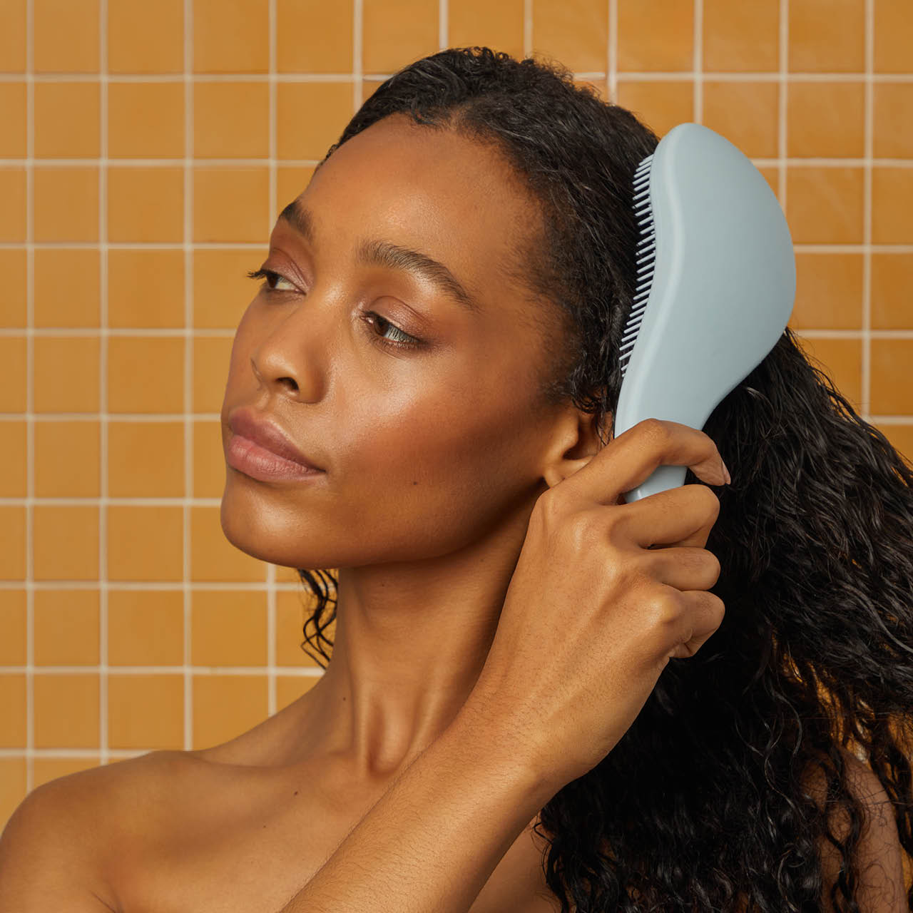 Haze Blue Detangling Brush