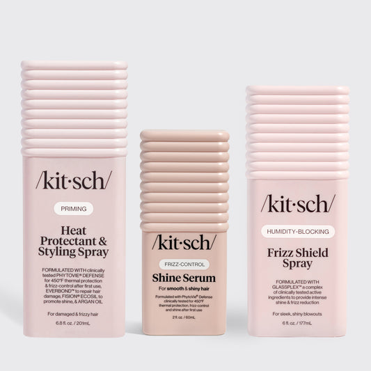 Curl-to-Straight Frizz Control Bundle