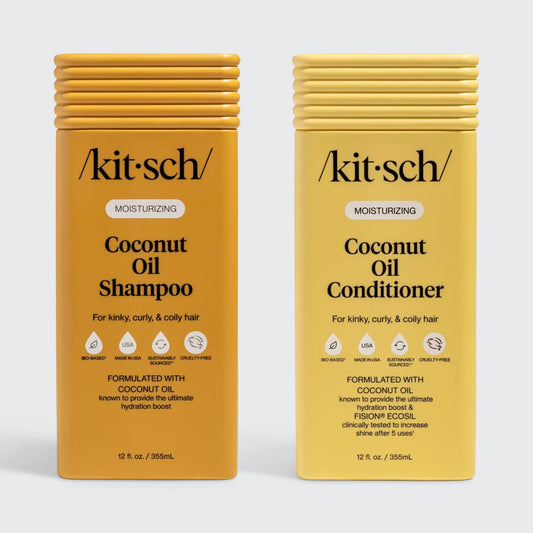 Coconut Oil Shampoo & Conditioner Combo for Dry Damaged Hair