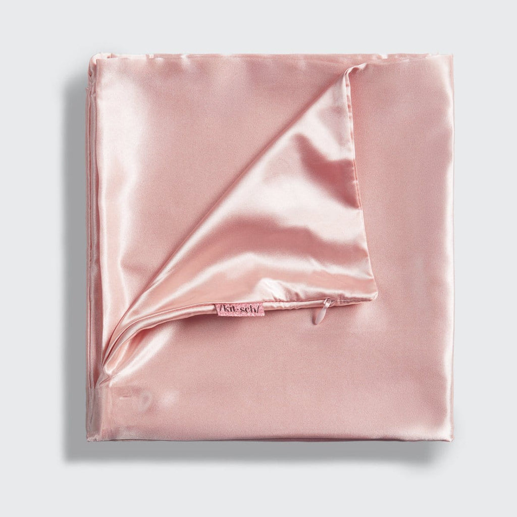 Satin Pillowcase in Blush 4 Pack - King